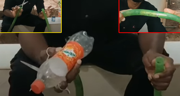 കാലിക്കുപ്പി കൊണ്ട് മുറിഞ്ഞ ഹോസ് സിമ്പിളായി ഒന്നിപ്പിക്കാം