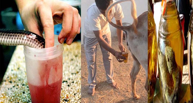 ഇങ്ങനെ ചില പാനീയങ്ങള്‍ ആളുകള്‍ കുടിക്കുന്നുണ്ട് എന്ന് പറഞ്ഞാല്‍ നിങ്ങള്‍ അത്ഭുതപ്പെടും