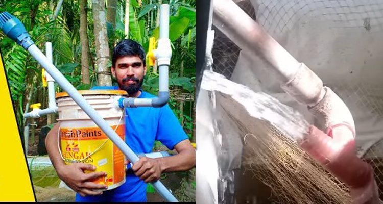 വൈദ്യുതി ഇല്ലാതെ പ്രവര്‍ത്തിക്കുന്ന വാട്ടര്‍ പമ്പ്‌