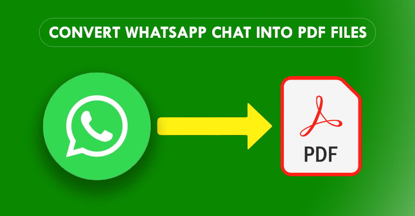 Convert your WhatsApp chat into a PDF. Easy steps