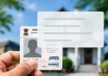 Voter ID address change online application document