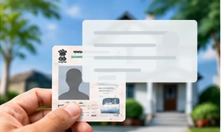 Voter ID address change online application document
