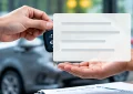 RC transfer online key handover between car buyer and seller