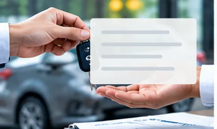 RC transfer online key handover between car buyer and seller