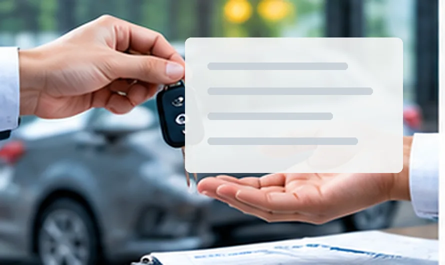 RC transfer online key handover between car buyer and seller