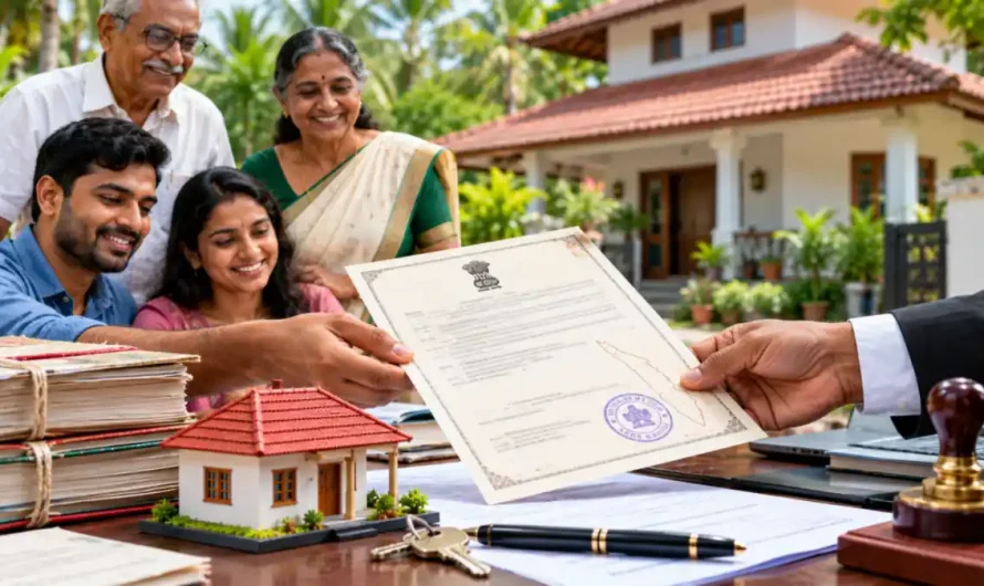 How to Transfer Parents’ Property to Children’s Name in Kerala