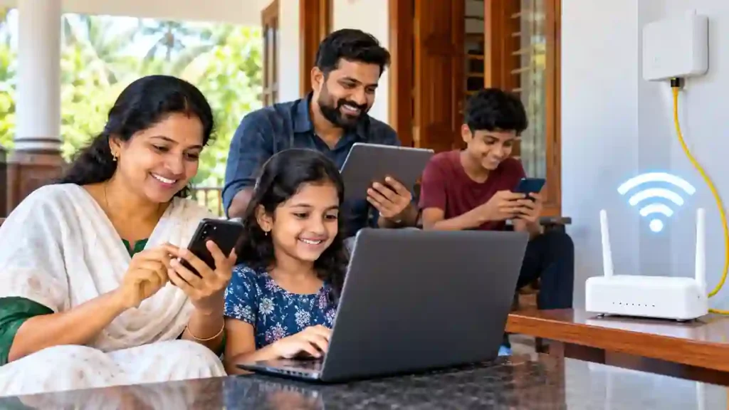 K-FON Free Wi-Fi Eligible Customers in Kerala government internet scheme