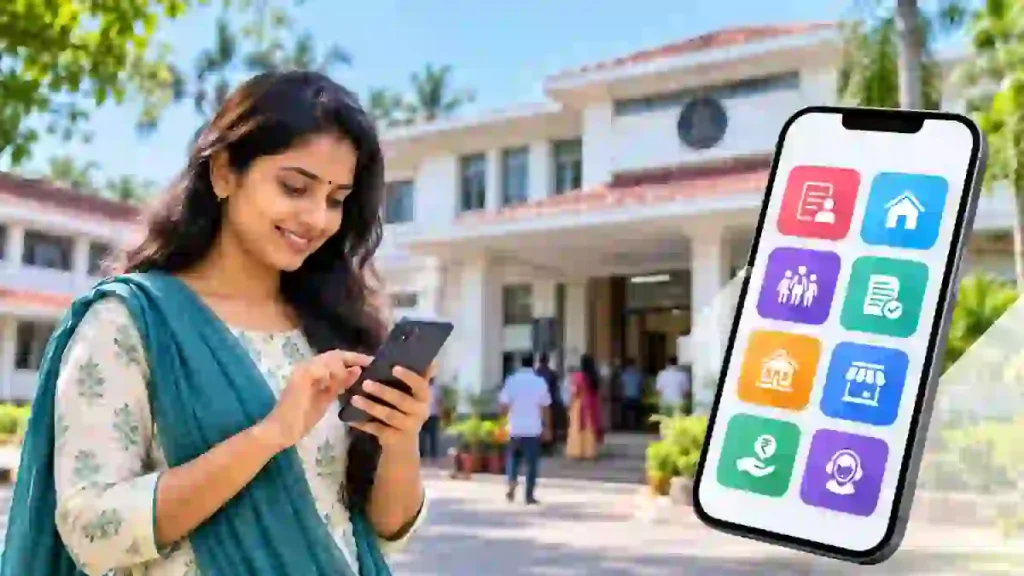 K-SMART app Kerala for online government services and certificates