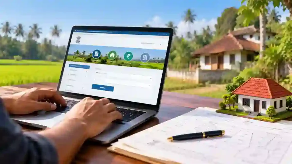 Kerala land tax online payment through the official Kerala Revenue Department portal